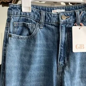 Gianni Bini | Jeans | Gianni Bini High Rise Wide Leg Jeans Distressed ...